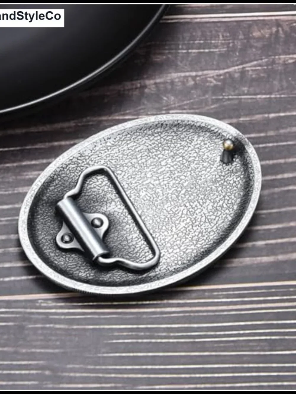 Western Belt Buckle Zinc Alloy Deer Elk Design Cowboy Cowgirl